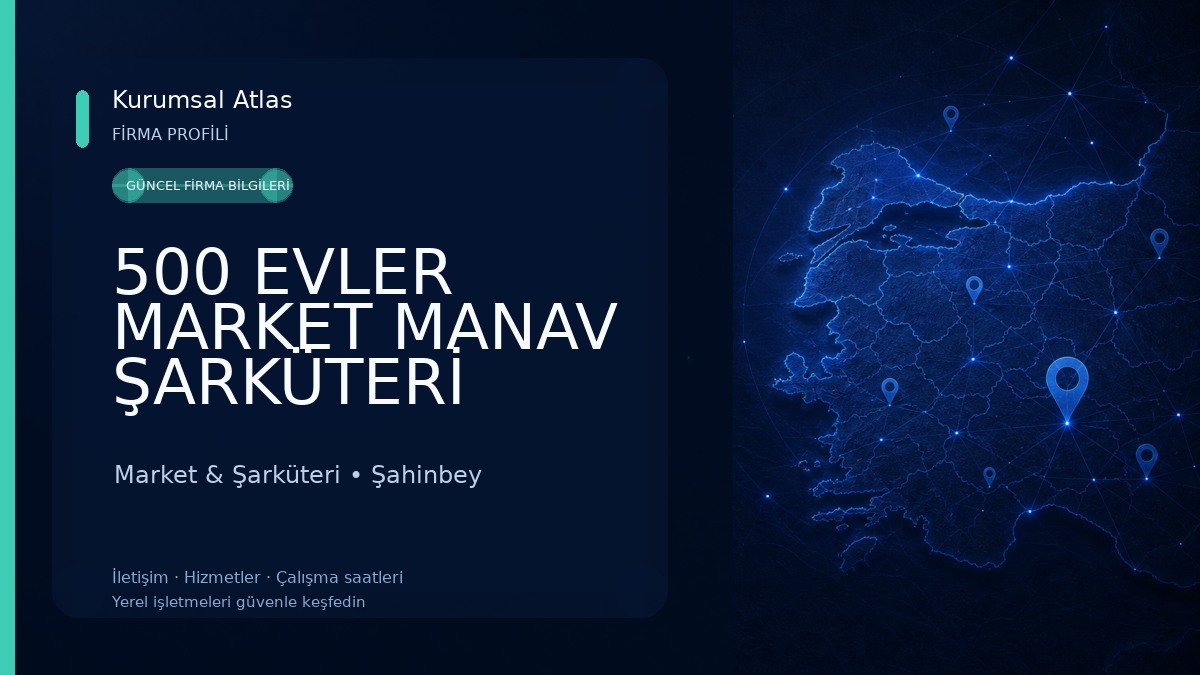 500 EVLER MARKET MANAV ŞARKÜTERİ Market & Şarküteri