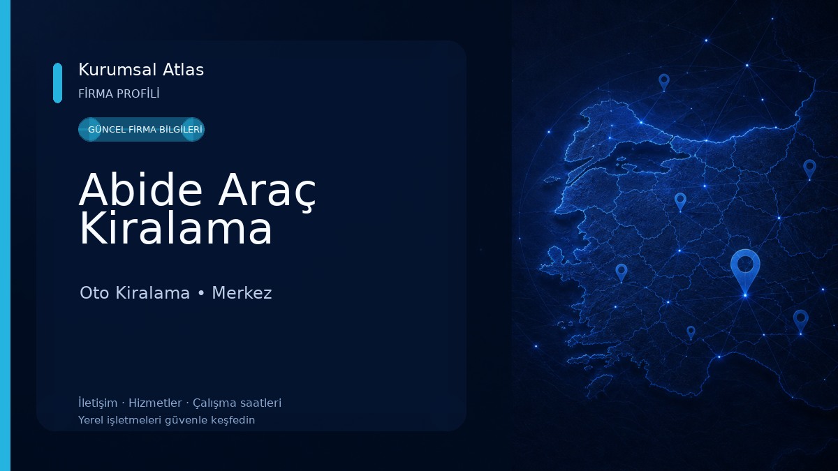 Abide Araç Kiralama Oto Kiralama
