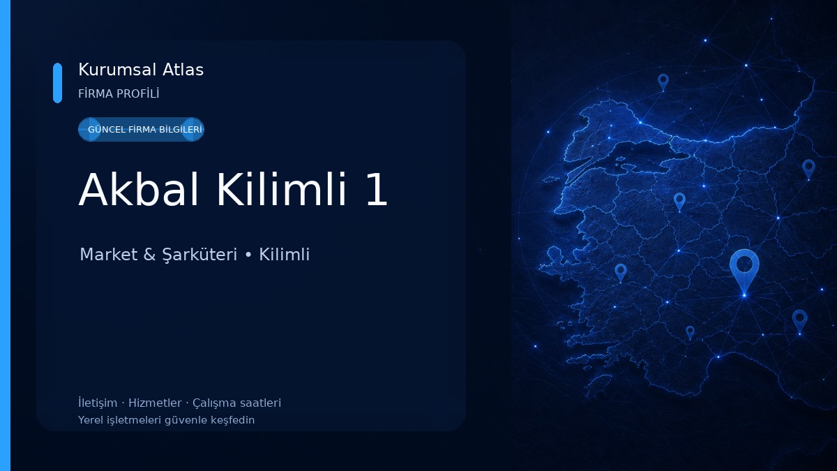 Akbal Kilimli 1
