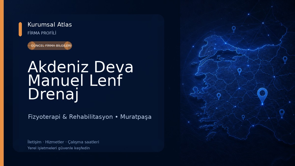 Akdeniz Deva Manuel Lenf Drenaj