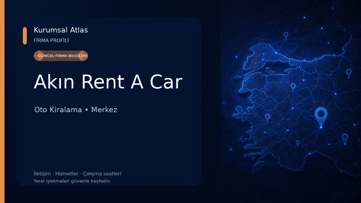 Akın Rent A Car Oto Kiralama