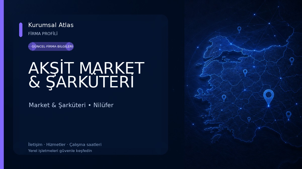 AKŞİT MARKET & ŞARKÜTERİ