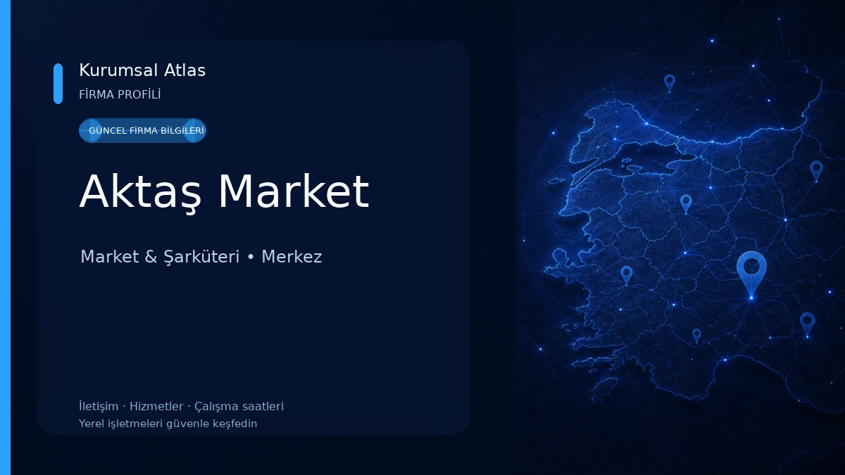 Aktaş Market Market & Şarküteri