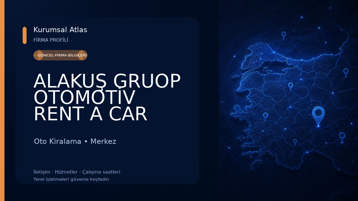 ALAKUŞ GRUOP OTOMOTİV RENT A CAR Oto Kiralama