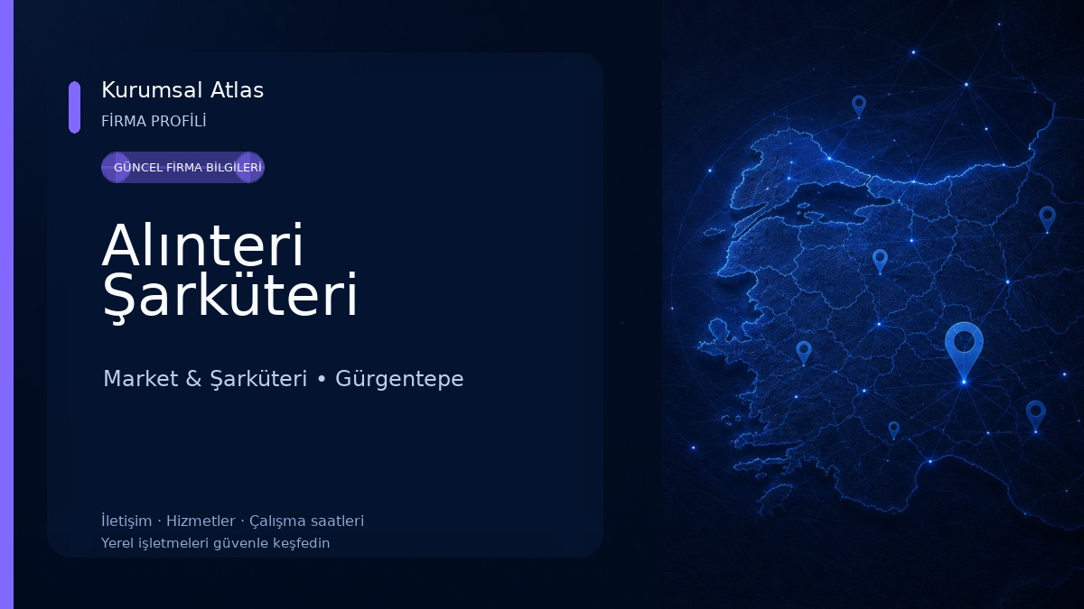Alınteri Şarküteri Market & Şarküteri