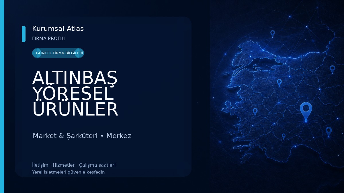 ALTINBAŞ YÖRESEL ÜRÜNLER