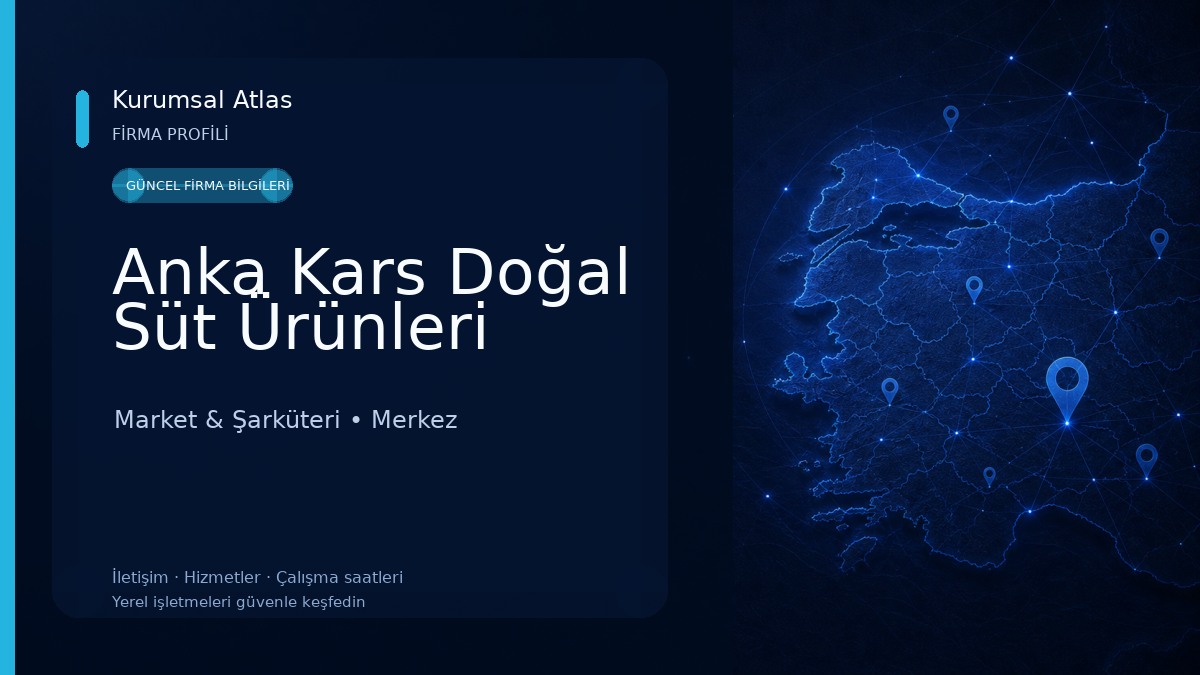 Anka Kars Doğal Süt Ürünleri