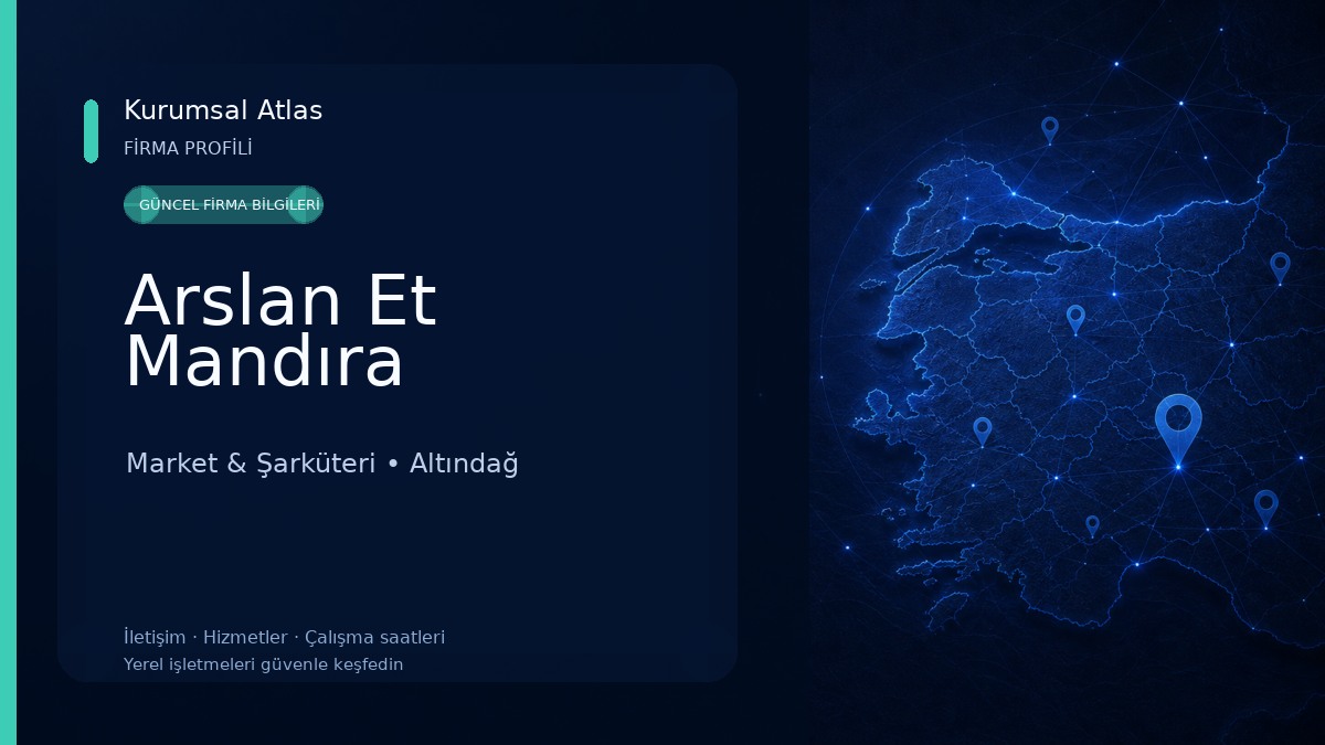 Arslan Et Mandıra Market & Şarküteri