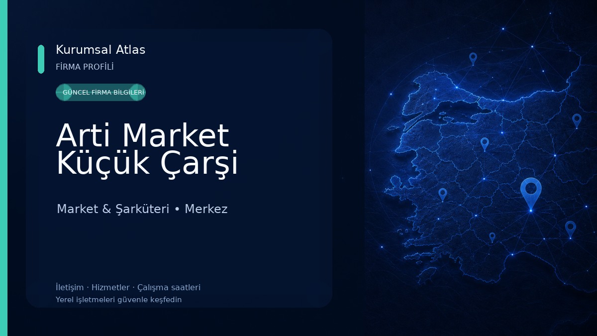 Arti Market Küçük Çarşi Market & Şarküteri