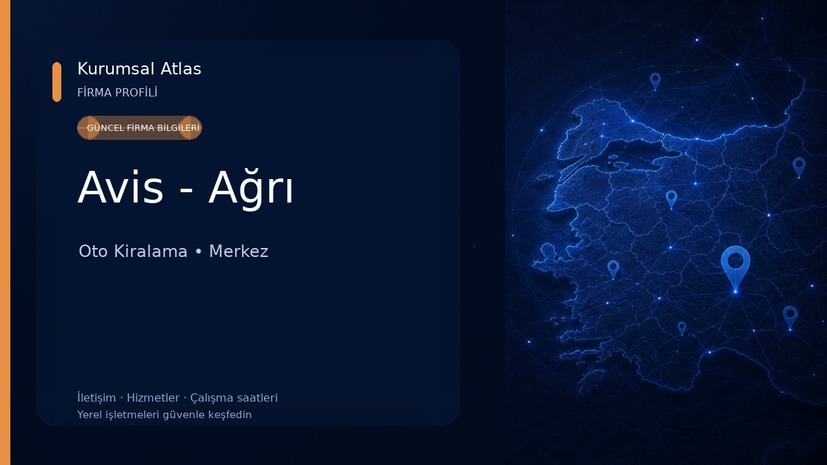Avis - Ağrı