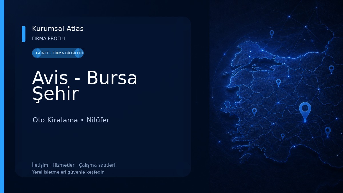 Avis - Bursa Şehir