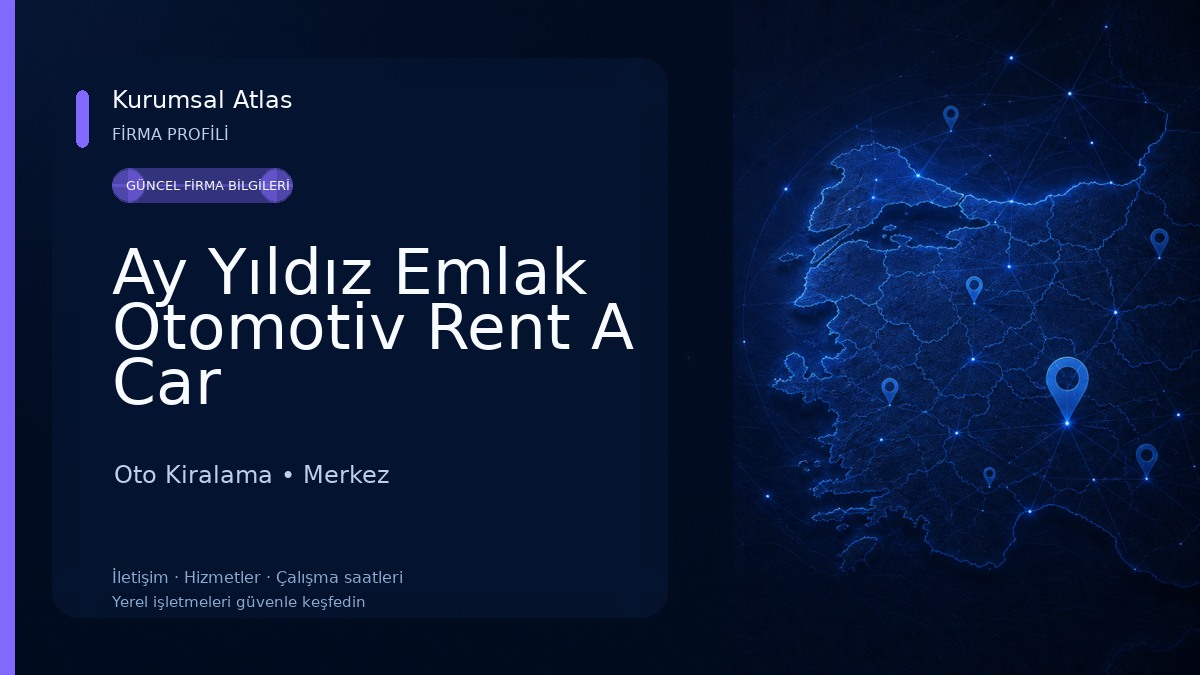 Ay Yıldız Emlak Otomotiv Rent A Car