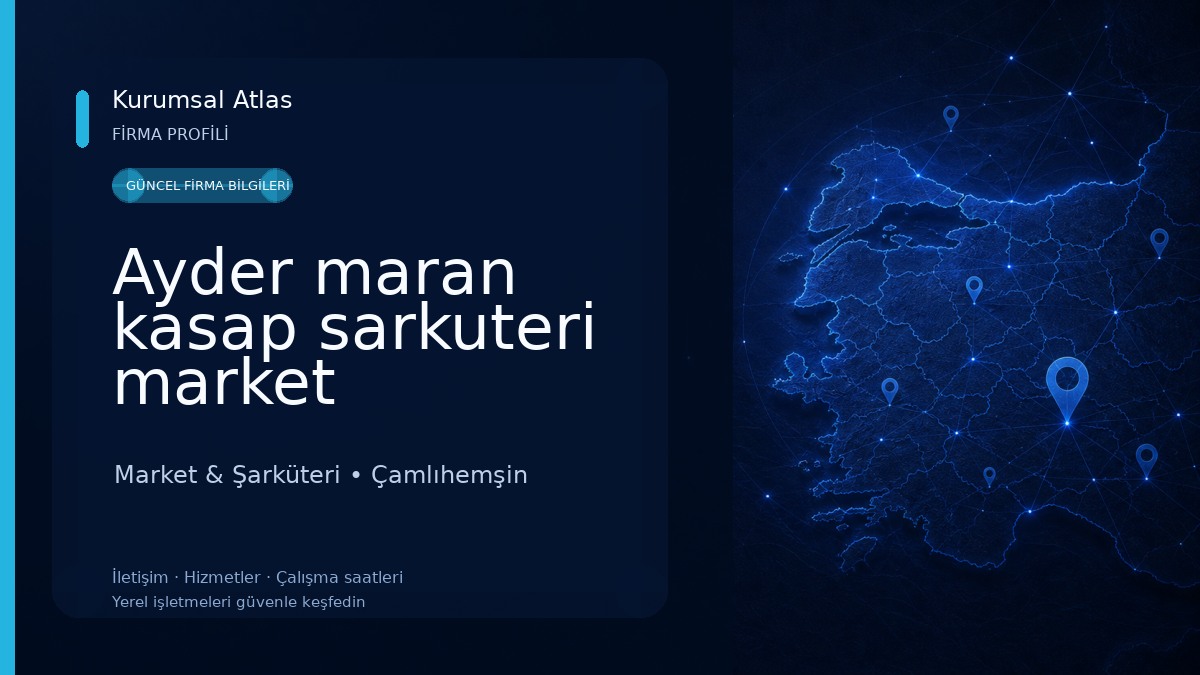 Ayder maran kasap sarkuteri market Market & Şarküteri