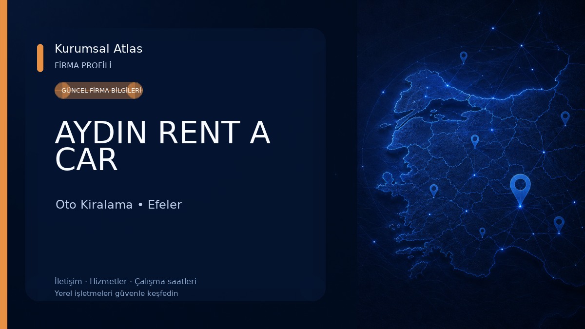 AYDIN RENT A CAR Oto Kiralama