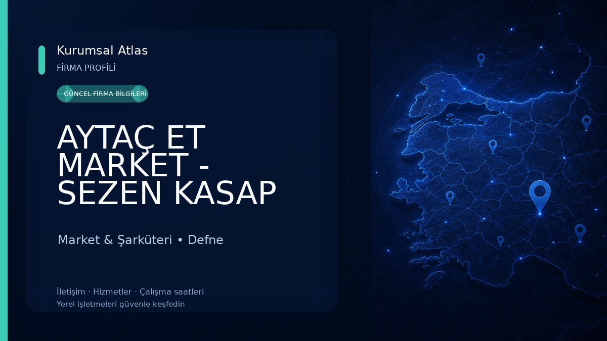 AYTAÇ ET MARKET - SEZEN KASAP RESTAURANT