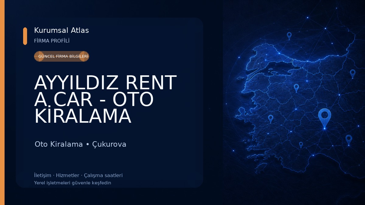 AYYILDIZ RENT A CAR - OTO KİRALAMA ADANA Oto Kiralama