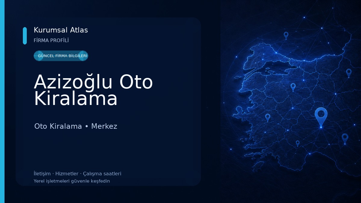 Azizoğlu Oto Kiralama Oto Kiralama