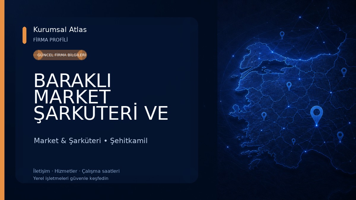 BARAKLI MARKET ŞARKUTERİ VE GEL AL NOKTASI 
