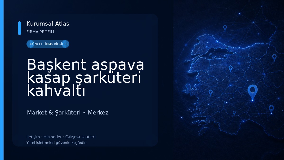 Başkent aspava kasap şarküteri kahvaltı