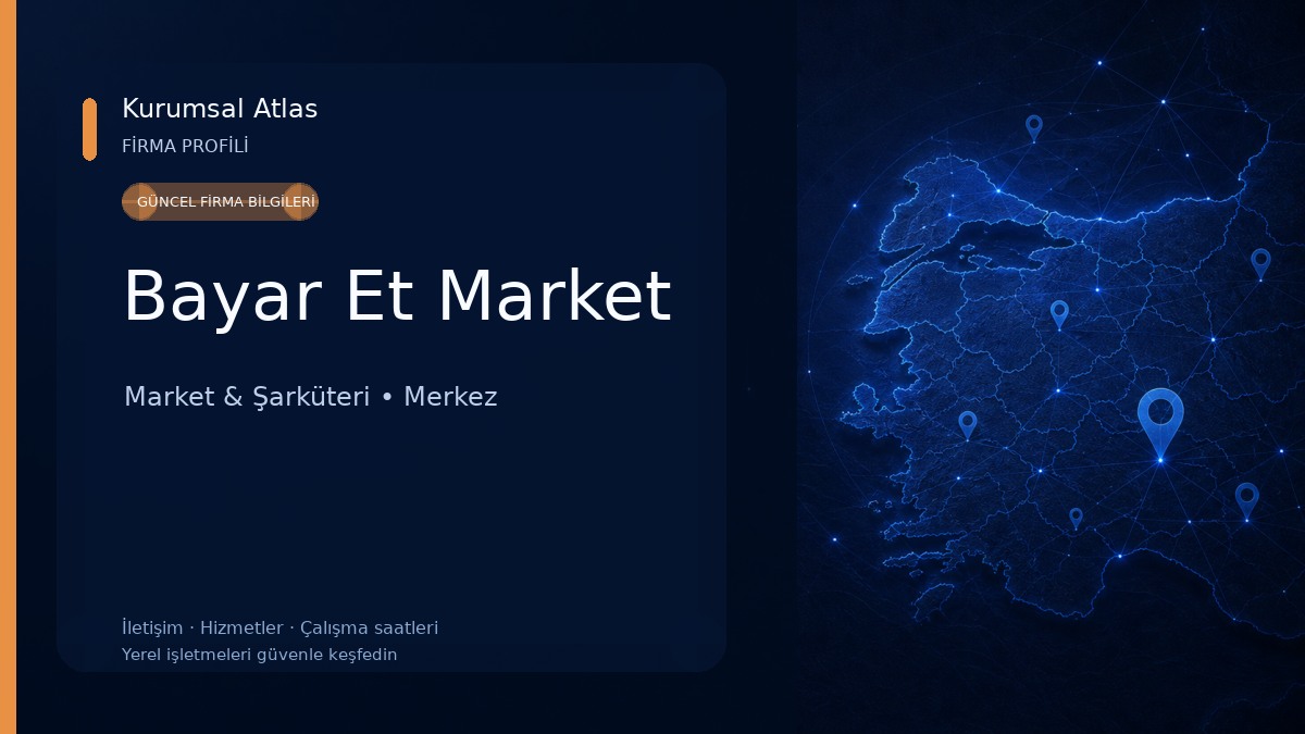 Bayar Et Market Market & Şarküteri