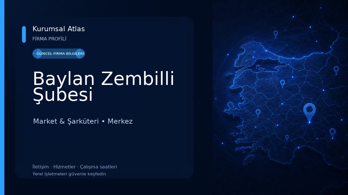 Baylan Zembilli Şubesi Market & Şarküteri