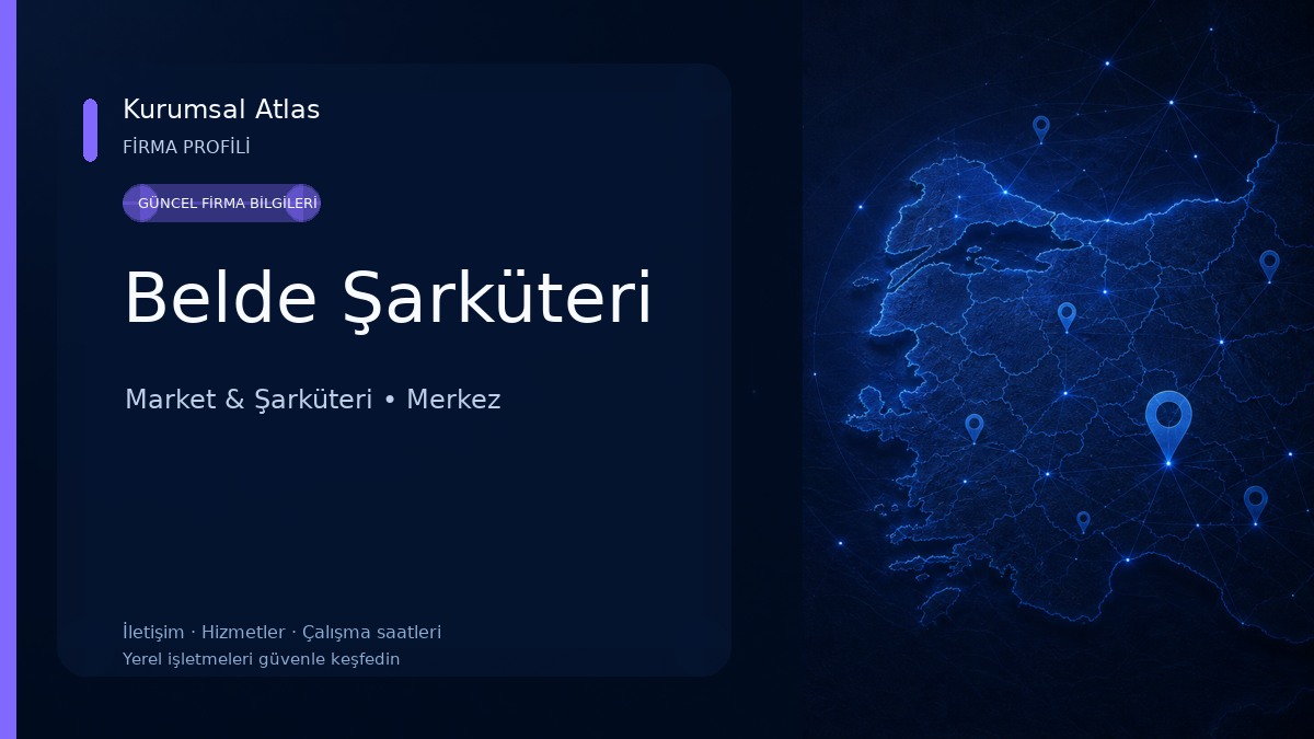 Belde Şarküteri Market & Şarküteri
