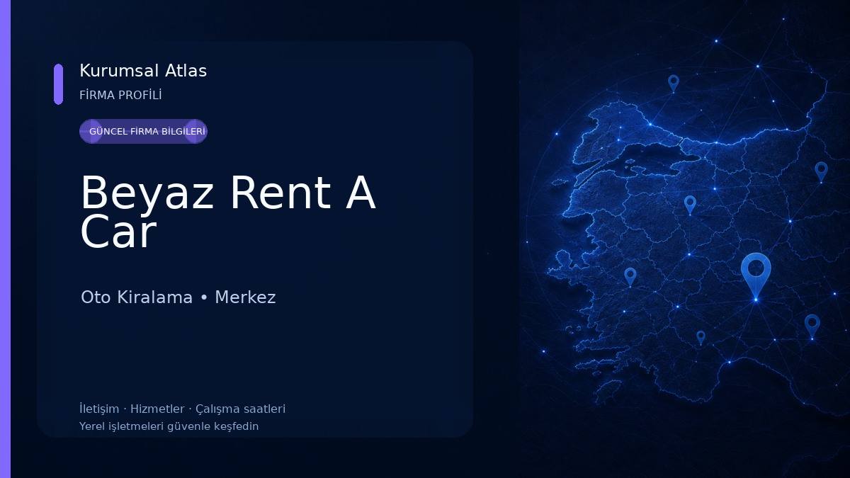 Beyaz Rent A Car Oto Kiralama