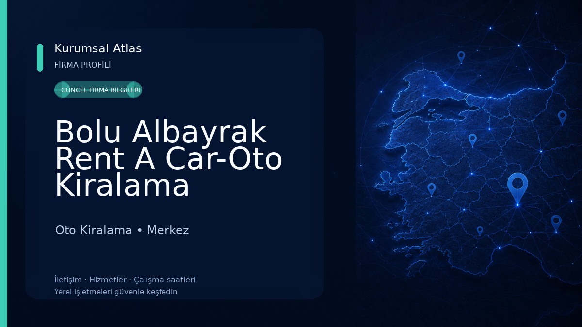 Bolu Albayrak Rent A Car-Oto Kiralama Oto Kiralama