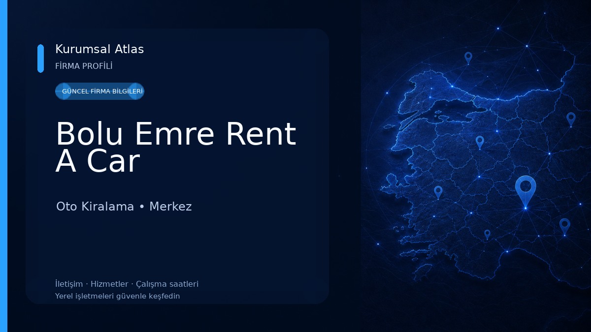 Bolu Emre Rent A Car 