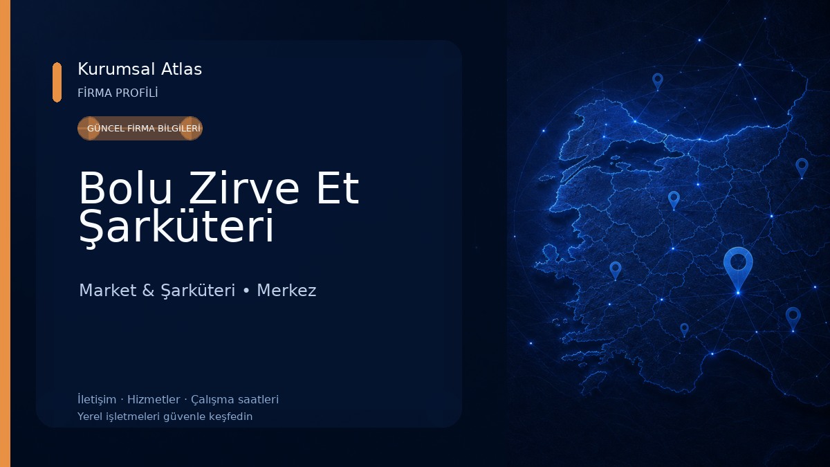 Bolu Zirve Et Şarküteri Market & Şarküteri