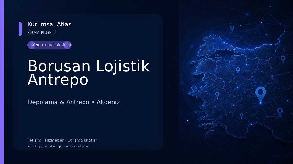 Borusan Lojistik Antrepo