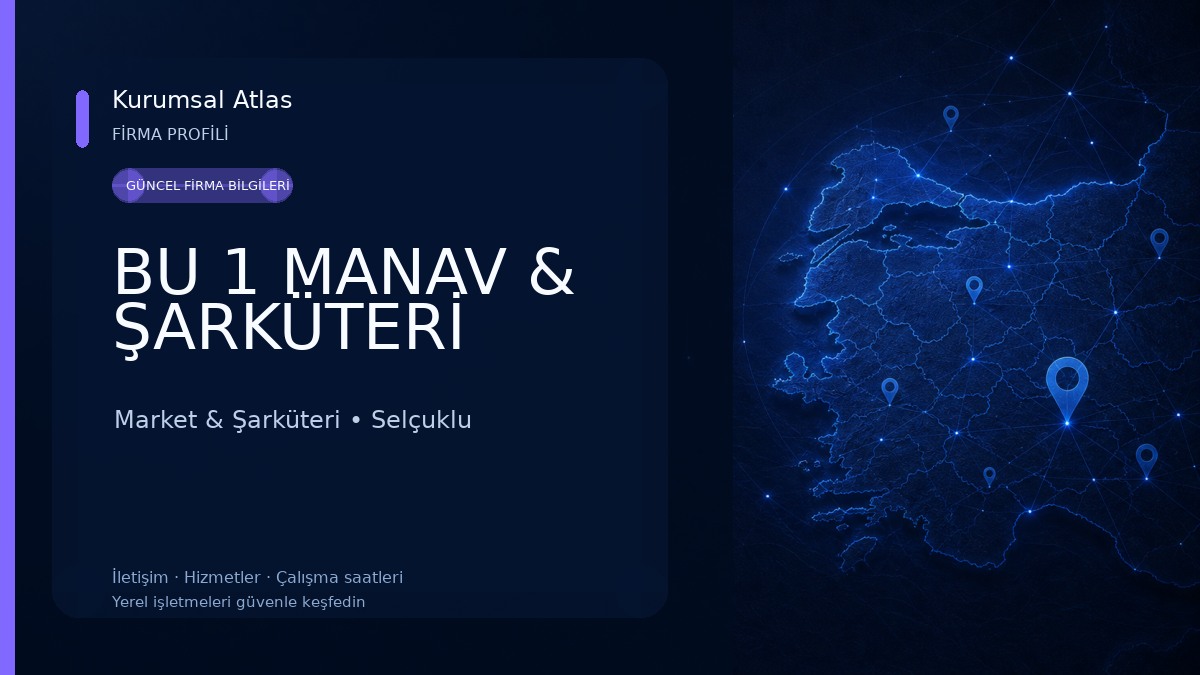 BU 1 MANAV & ŞARKÜTERİ 