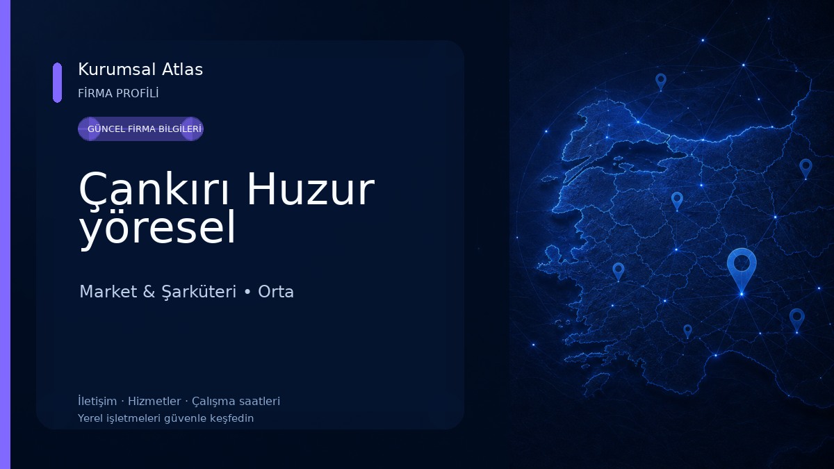 Çankırı Huzur yöresel