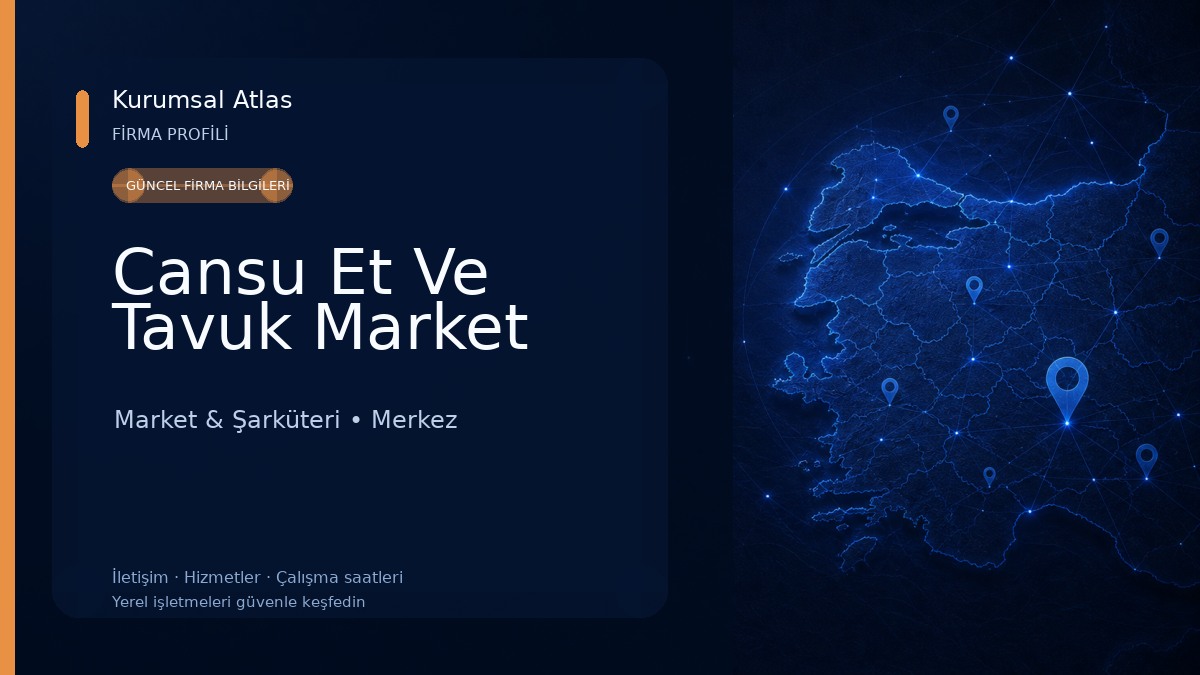 Cansu Et Ve Tavuk Market Market & Şarküteri