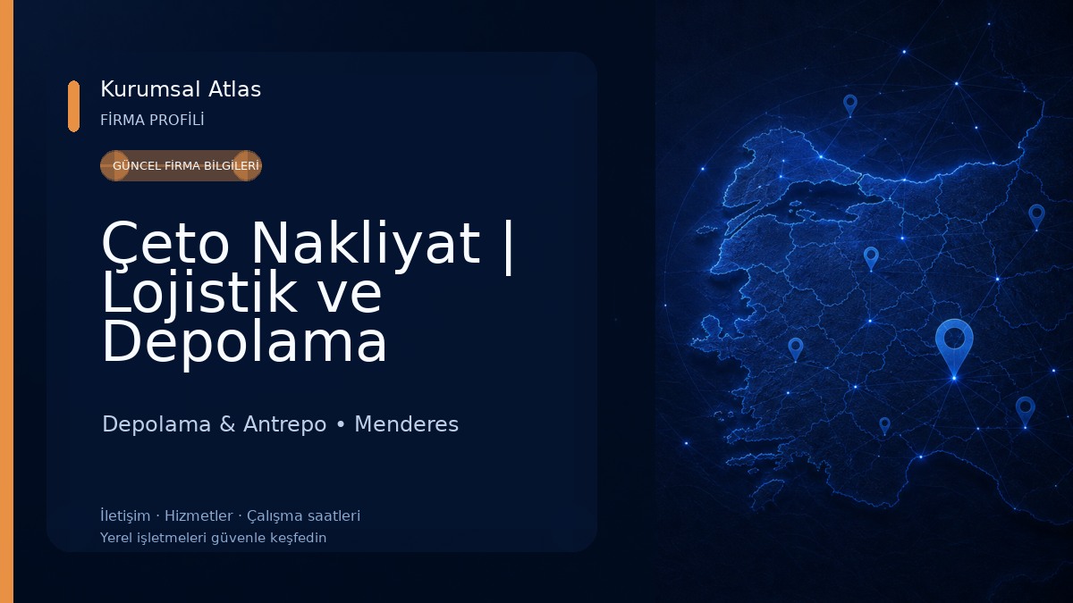Çeto Nakliyat | Lojistik ve Depolama Hizmetleri Depolama & Antrepo