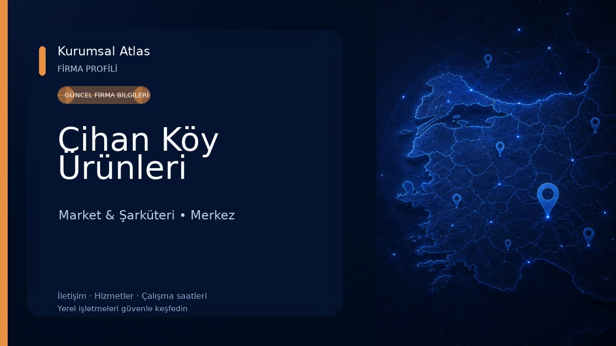 Cihan Köy Ürünleri 