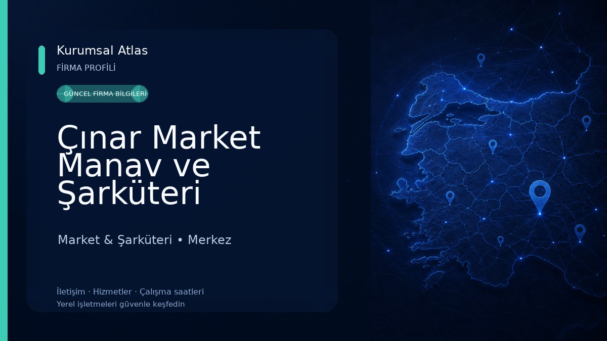 Çınar Market Manav ve Şarküteri
