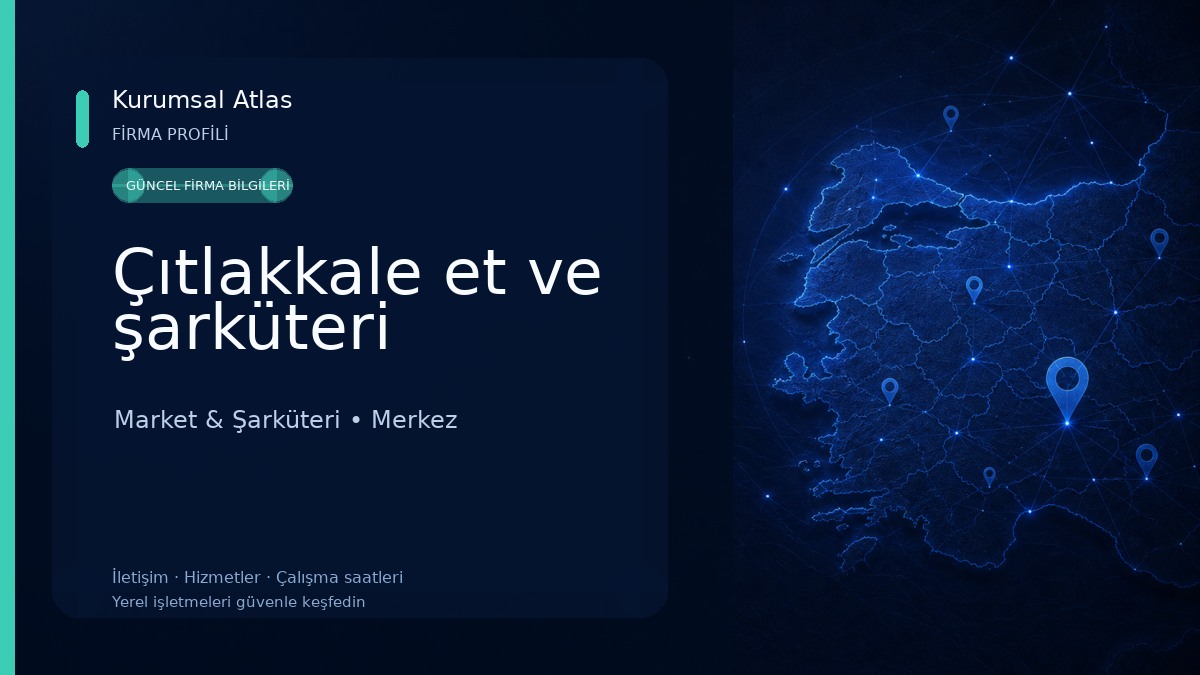 Çıtlakkale et ve şarküteri