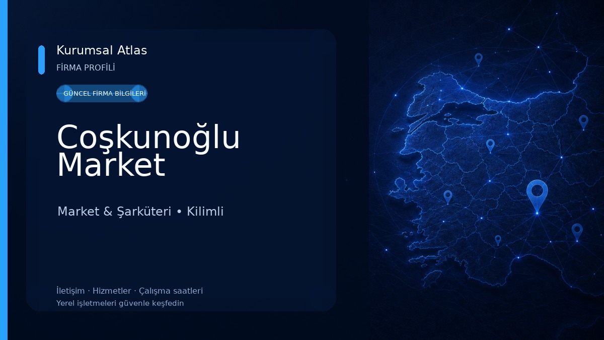 Coşkunoğlu Market Market & Şarküteri