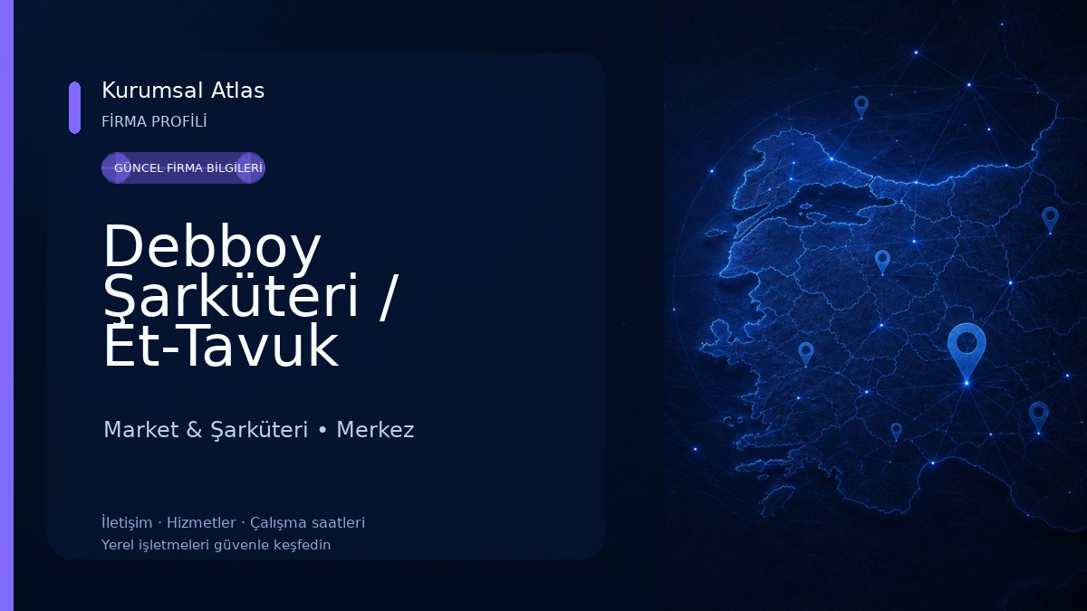 Debboy Şarküteri / Et-Tavuk