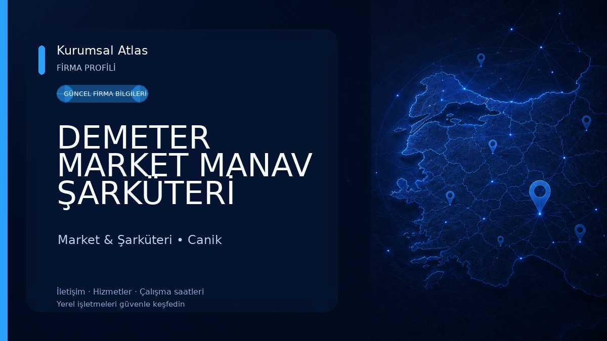 DEMETER MARKET MANAV ŞARKÜTERİ Market & Şarküteri