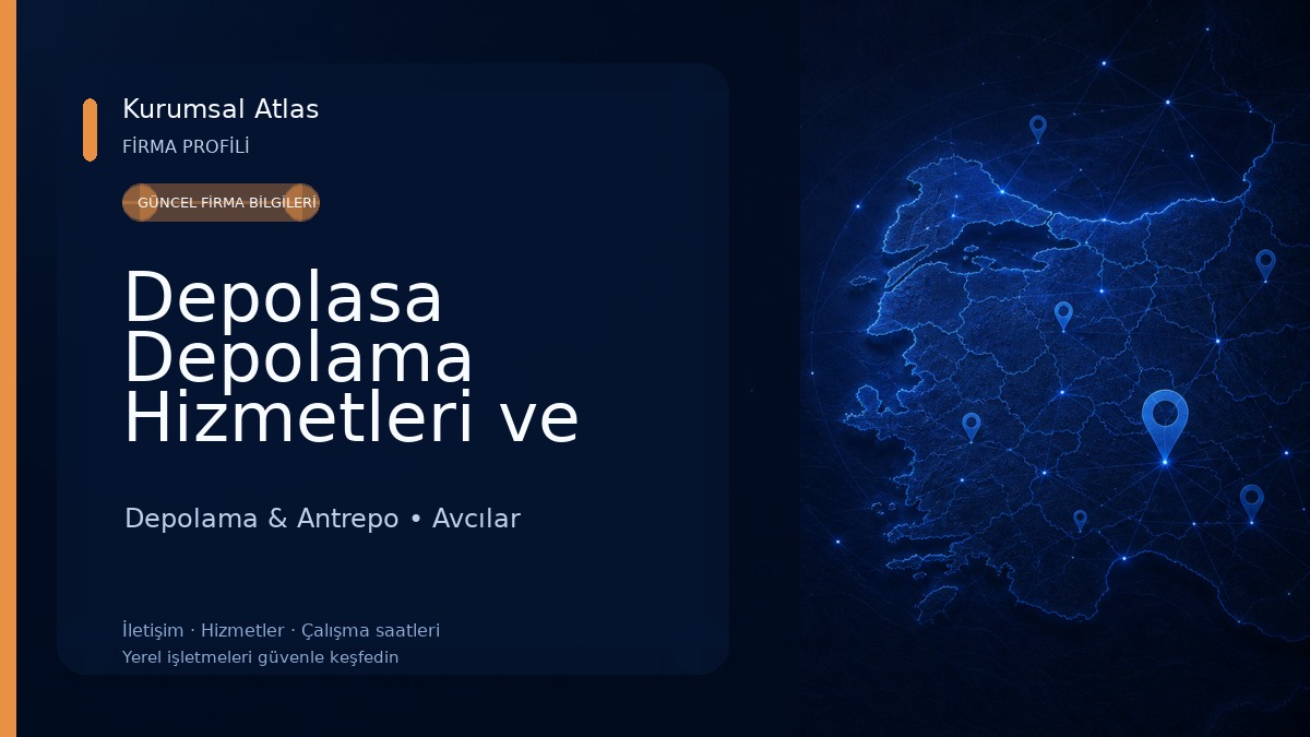 Depolasa Depolama Hizmetleri ve Araçları Depolama & Antrepo