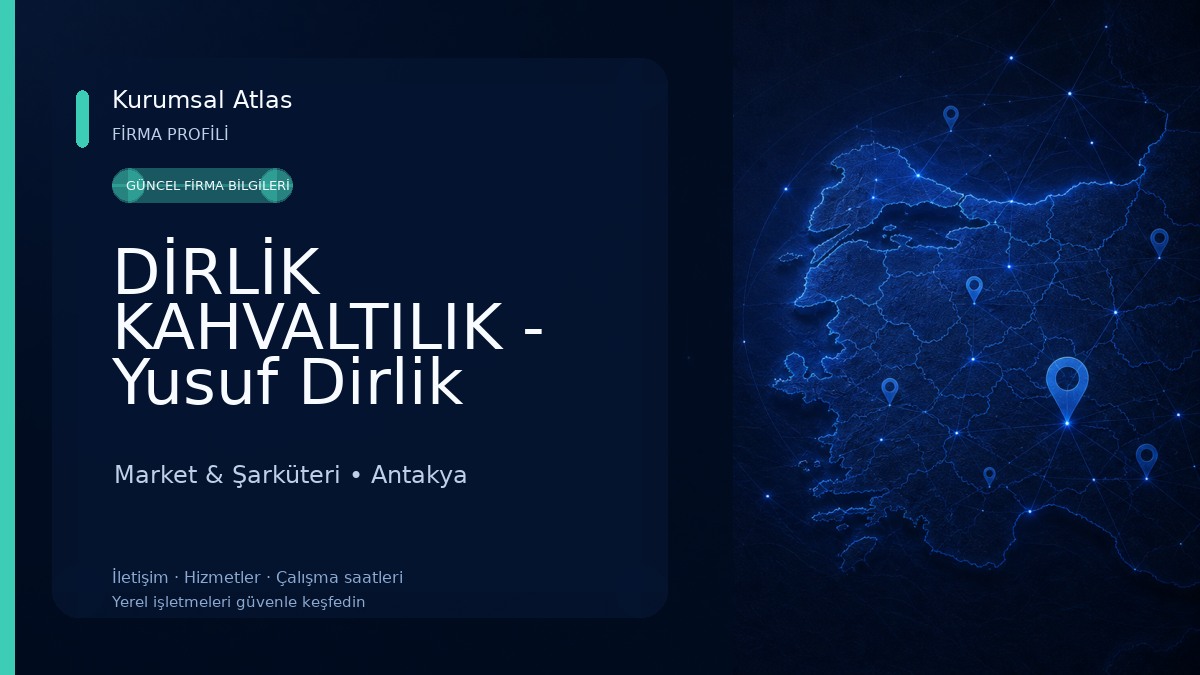 DİRLİK KAHVALTILIK - Yusuf Dirlik