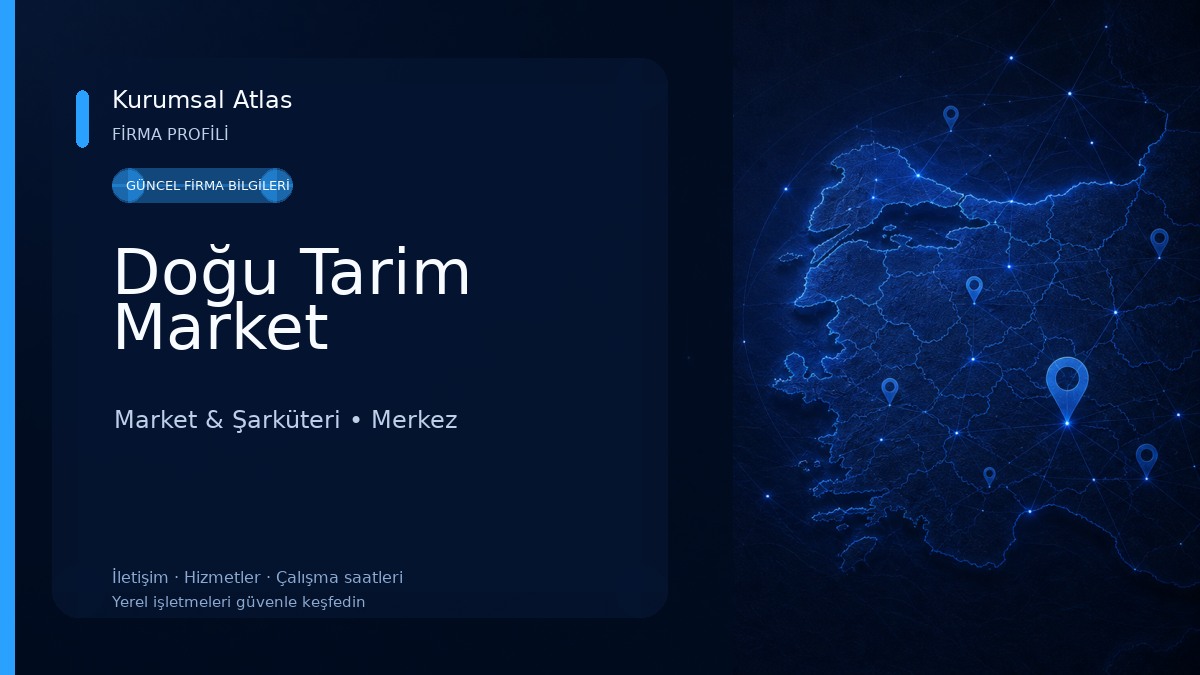 Doğu Tarim Market Market & Şarküteri