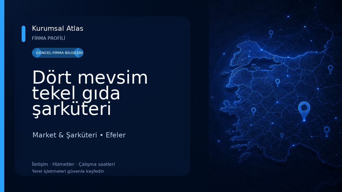 Dört mevsim tekel gıda şarküteri