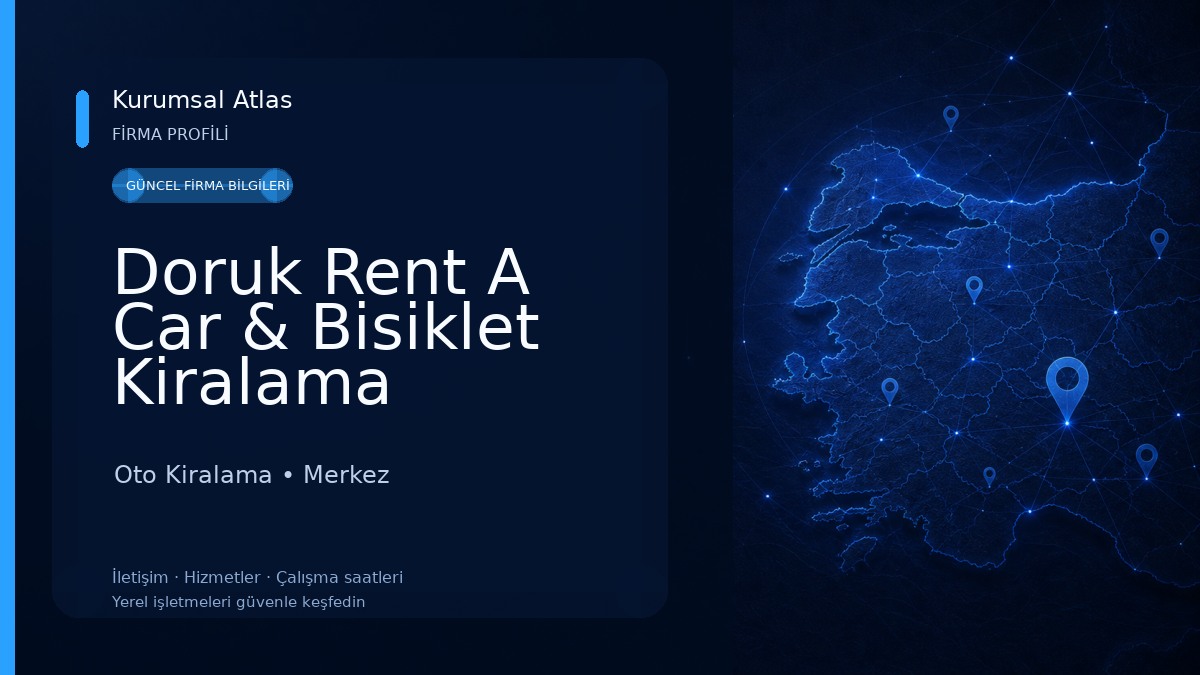 Doruk Rent A Car & Bisiklet Kiralama