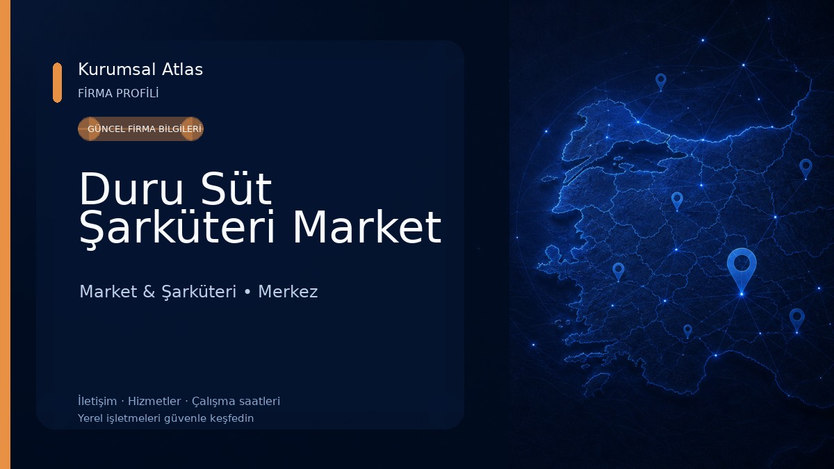 Duru Süt Şarküteri Market