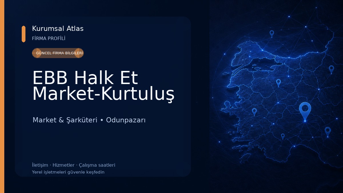 EBB Halk Et Market-Kurtuluş Market & Şarküteri