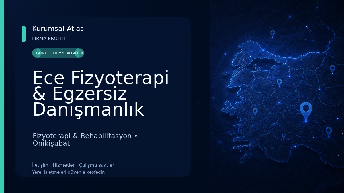 Ece Fizyoterapi & Egzersiz Danışmanlık Merkezi Fizyoterapi & Rehabilitasyon