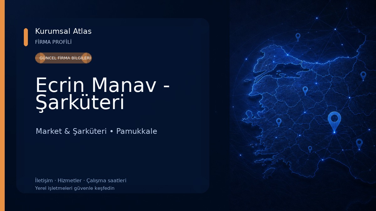 Ecrin Manav - Şarküteri